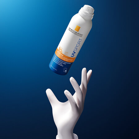Spray invizibil de corp cu SPF 50+ Anthelios UVSport, 200 ml, La Roche Posay 770214