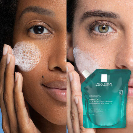 Rezerva reincarcare gel purifiant micro-exfoliant Effaclar, 400 ml, La Roche Posay 816635