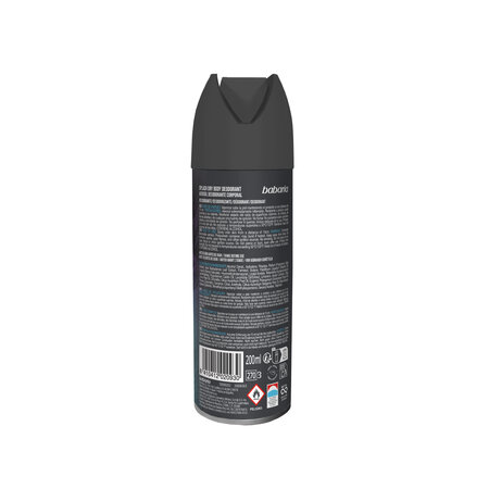 Deodorant spray fara aluminiu pentru barbati cu protectie 48h Splash, 200 ml, Babaria 770626