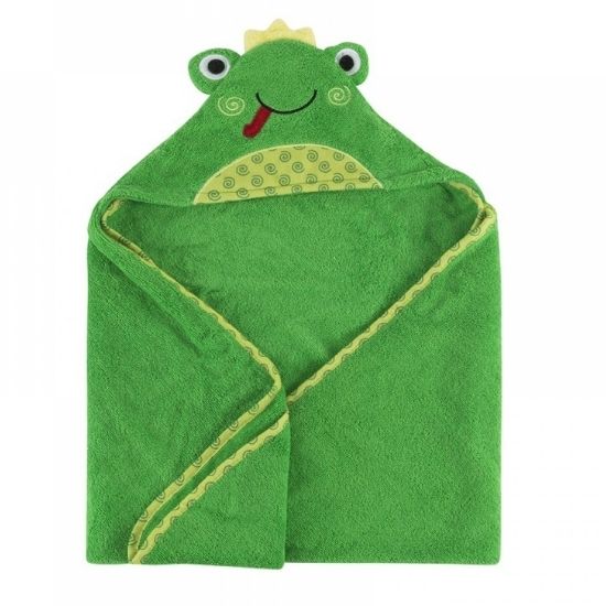 Prosop de baie cu gluga, 70x70cm, happy frog, Zoocchini