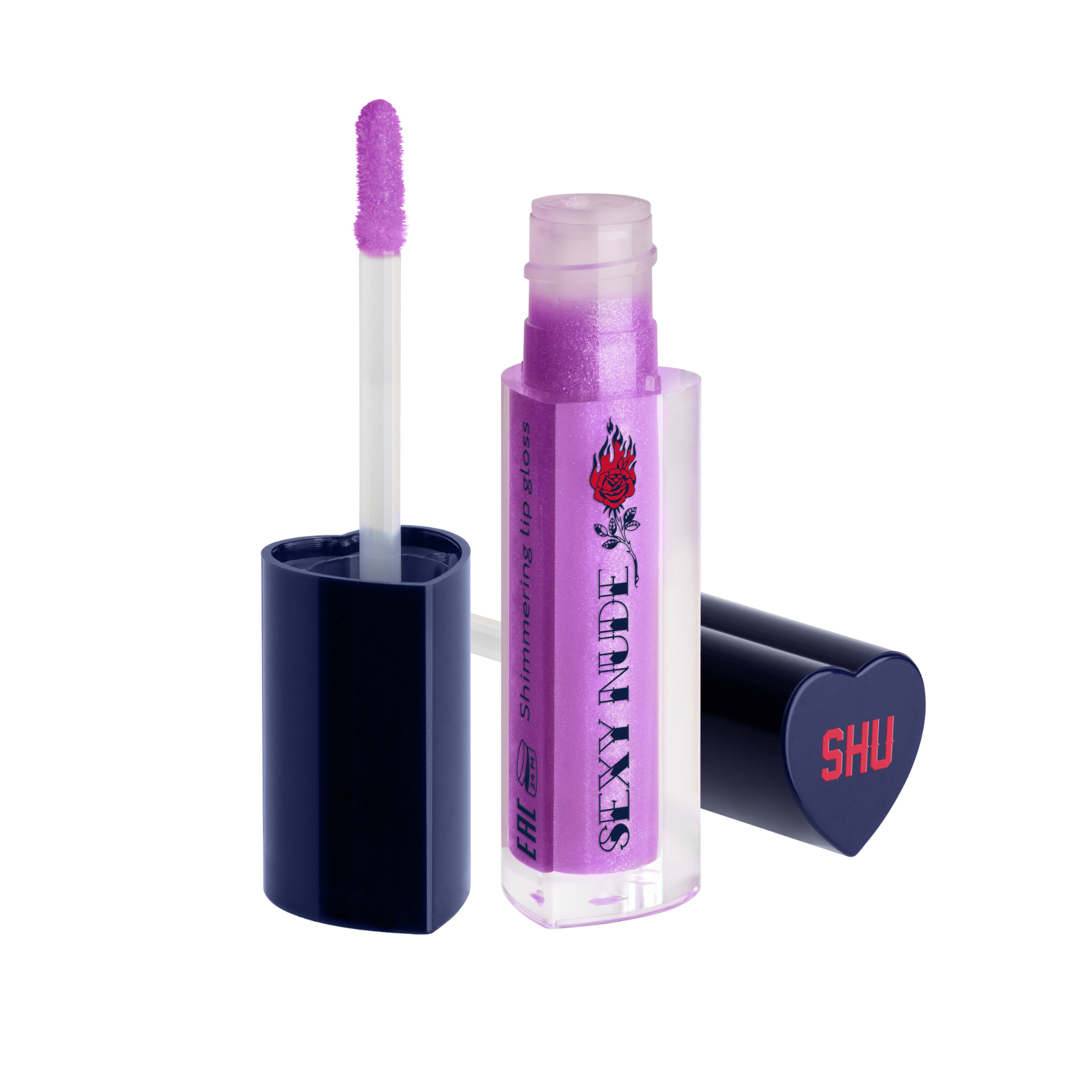 Luciu de buze Shimmering Sexy Nude, 449 Sparkling Purple