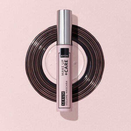 Mascara pentru volum infuzata cu ser, Brown Black, 10 g, Avon 770986