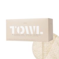 Prosoape faciale de unica folosinta Bamboo, pachet xxl, 80 bucati, Towl