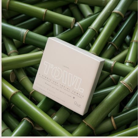 Prosoape faciale de unica folosinta Bamboo, travel, 9 bucati, Towl 771010