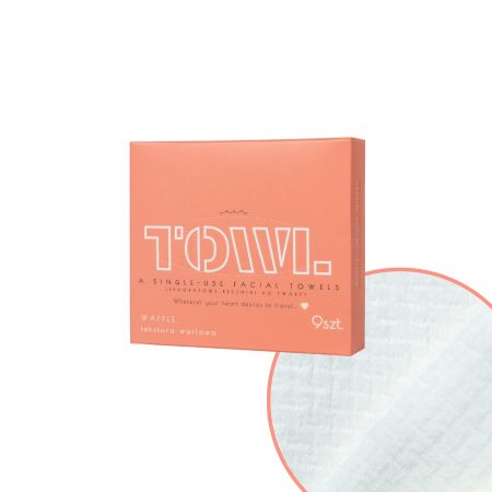 Prosoape faciale de unica folosinta Waffle, travel, 9 bucati, Towl