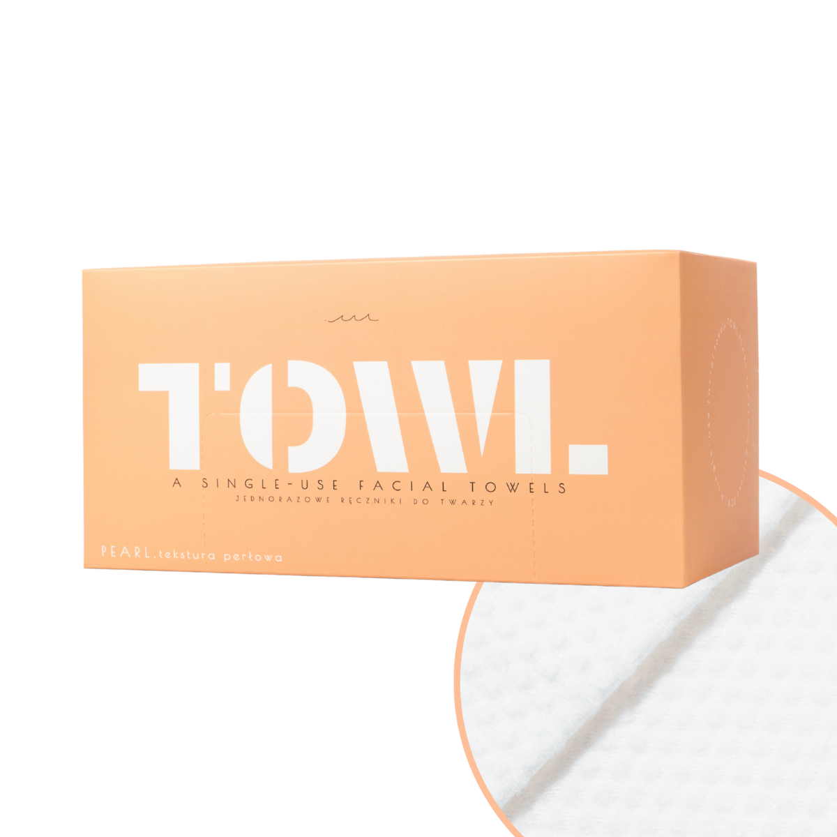 Prosoape faciale de unica folosinta Pearl, pachet xxl, 80 bucati, Towl