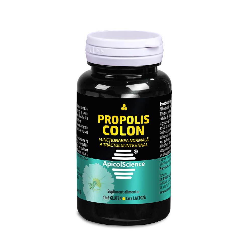 Propolis Colon, 60 capsule, ApicolScience