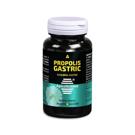 Propolis Gastric, 60 capsule, ApicolScience