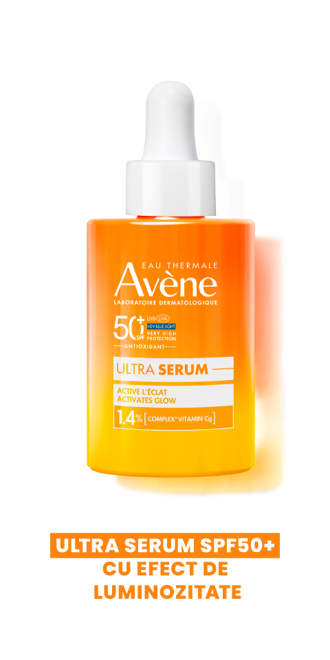 Ultra Serum SPF50+ cu efect de luminozitate