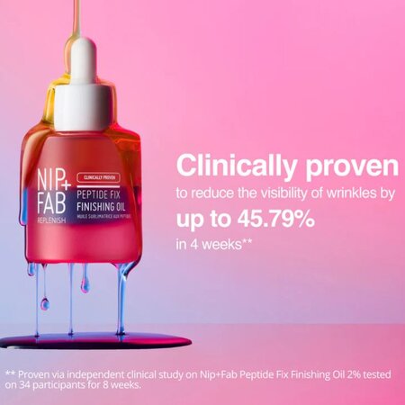 Ulei pentru fata cu peptide 2% Peptide Fix, 30 ml, Nip+Fab 771378