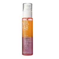 Spray pentru fata 2 in 1 cu SPF50 Peptide Fix, 75 ml, Nip+Fab