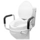 Inaltator WC cu capac si manere, inaltime 10 cm, Alb, Pepe 771417