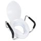 Inaltator WC cu capac si manere, inaltime 10 cm, Alb, Pepe 771416