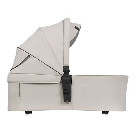 Carucior reversibil 2 in 1 cu multiple accesorii Amber Plus, pana la 22 kg, Bej, 0-4 ani, Lionelo 771481