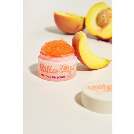 Exfoliant pentru buze cu aroma de piersica Prep Talk Lip Scrub, 16 g, Killer Lips 771590