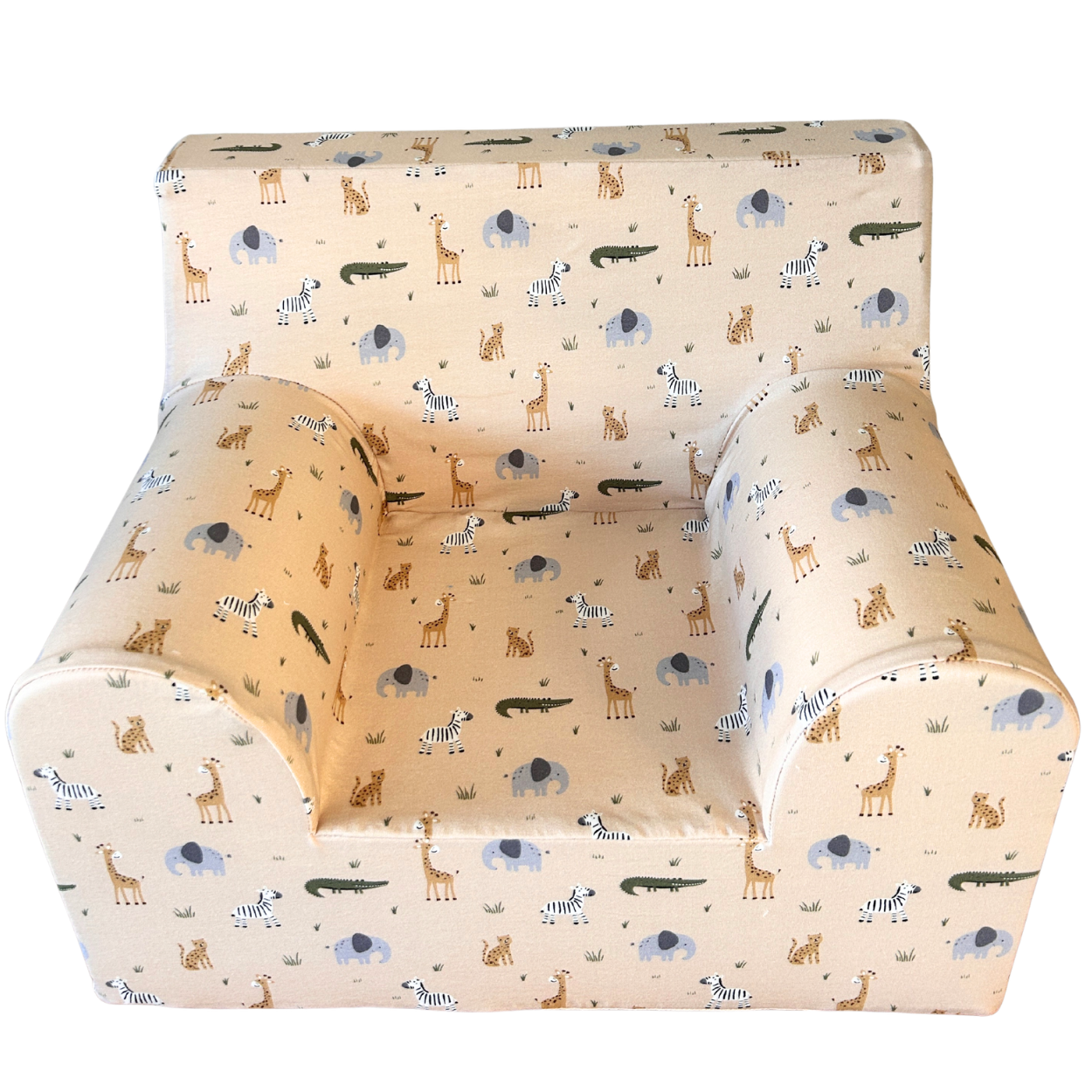 Fotoliu pentru copii Jersey, Animale, 6 luni+, Twindeco