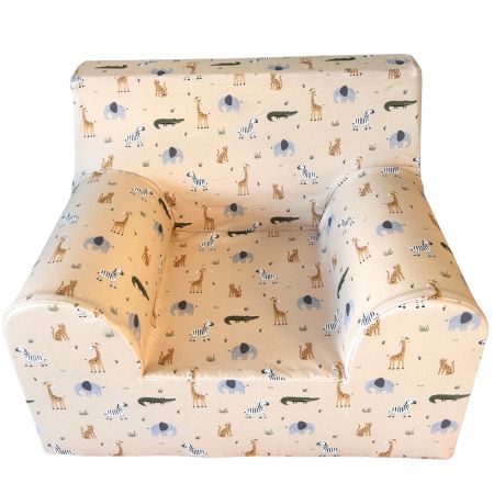 Fotoliu pentru copii Jersey, Animale, 6 luni+, Twindeco