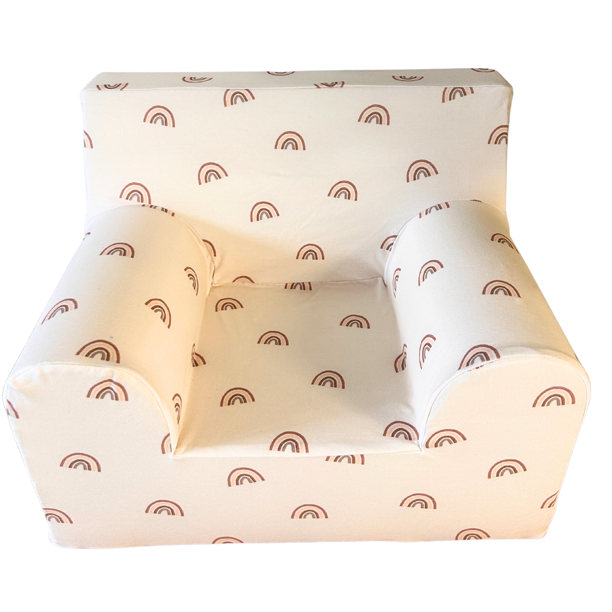 Fotoliu pentru copii Jersey, Curcubeu, Twindeco