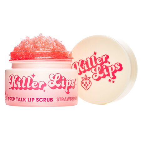 Exfoliant pentru buze cu aroma de capsuni Prep Talk Lip Scrub, 16 g, Killer Lips 771691
