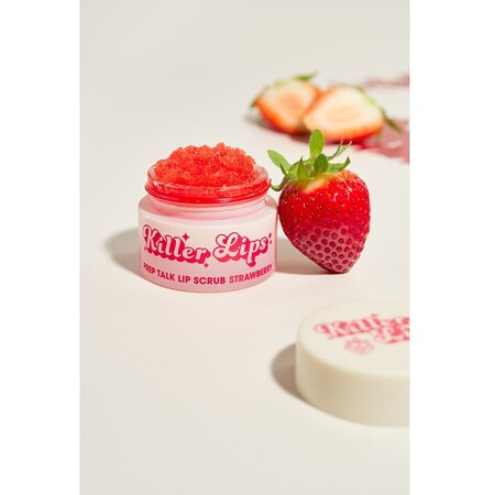 Exfoliant pentru buze cu aroma de capsuni Prep Talk Lip Scrub, 16 g, Killer Lips 771689