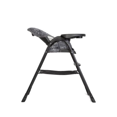 Scaun de masa pentru copii Mimzy Snacker, ABC Charcoal, 6 luni+, Joie 771679
