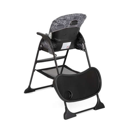 Scaun de masa pentru copii Mimzy Snacker, ABC Charcoal, 6 luni+, Joie 771677