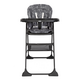 Scaun de masa pentru copii Mimzy Snacker, ABC Charcoal, 6 luni+, Joie 771676