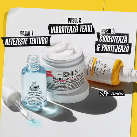 Serum cu protectie solara si peptide de colagen UV Better Screen SPF50+, 50 ml, Kiehl's 771801