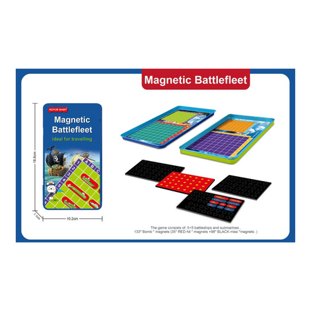 Joc Magnetic – Battleship (Batalia Navala), 8 ani+, OEM 771810