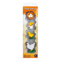 Set educativ – Ciclul de viata al gainii, 3 ani+, OEM
