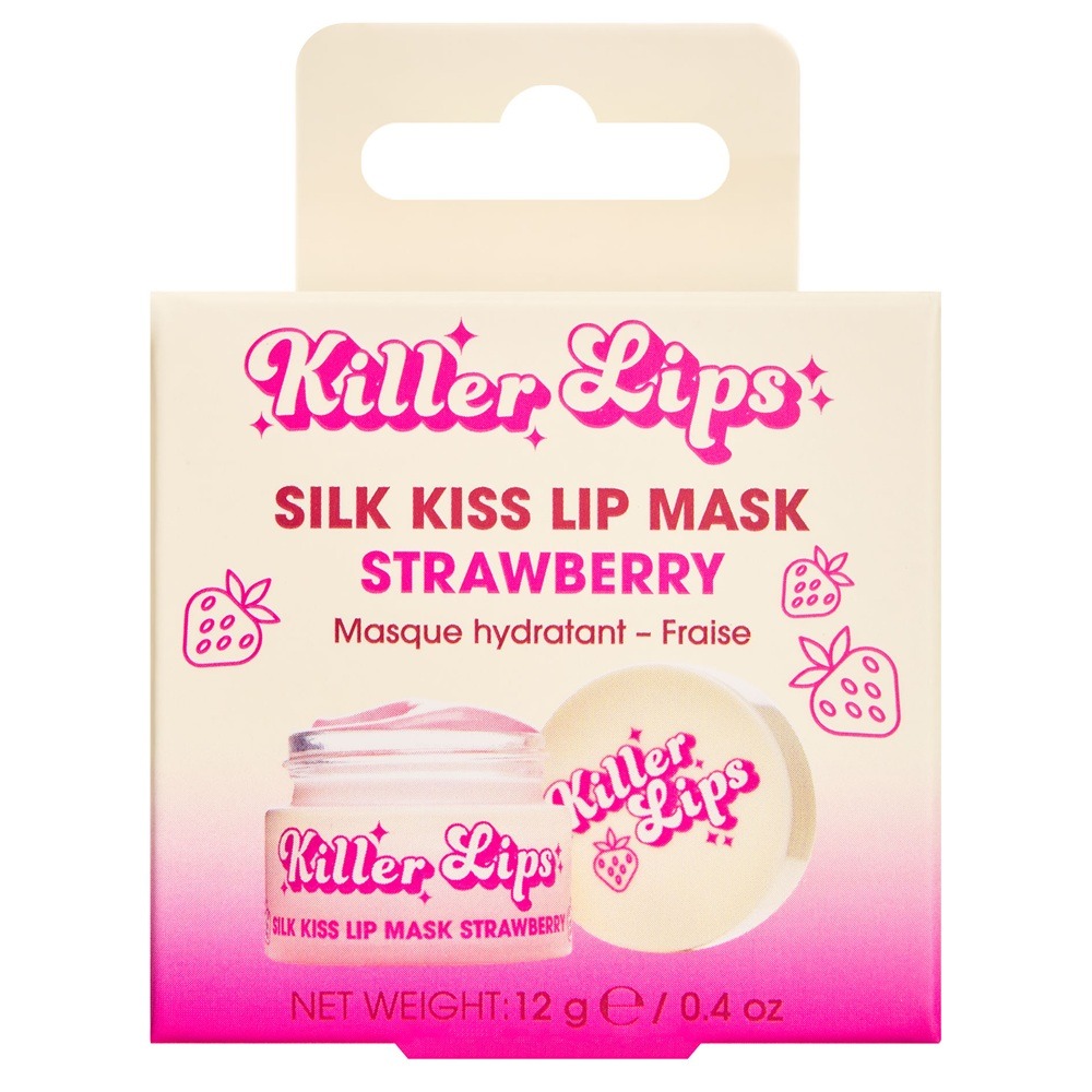 Masca de buze Silk Kiss Lip Mask, Strawberry, 12 g, Killer Lips