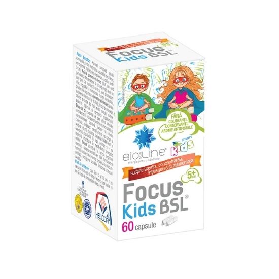 Focus Kids BSL, 60 capsule, BioSunLine