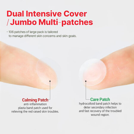 Set plasturi cosuri True AC Spot Cover Duo, 106 bucati, Ariul 772134