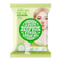 Servetele deodorante Citrus Smooth & Pure Fresh Cooling, 20 bucati, Ariul