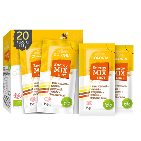 Energy Mix Shot Bio, 20 bucati x 15 g, Colonia