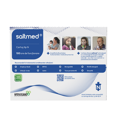 Inhalator aer salin uscat Tip N, Saltmed 772296