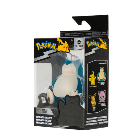 Figurina de actiune Select Translucent, 7.5 cm, Diverse Modele, Pokemon 772430