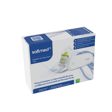 Inhalator aer salin uscat Tip L, Saltmed 789556