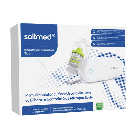 Inhalator aer salin uscat Tip L, Saltmed 789558