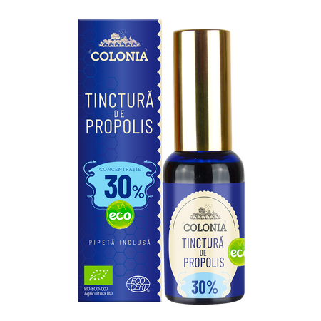 Tinctura de propolis 30%, 30 ml, Colonia