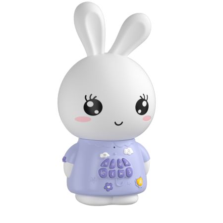 Iepura Interactiv cu inteligenta artificiala, Limba Engleza, Alilo Baby Bunny