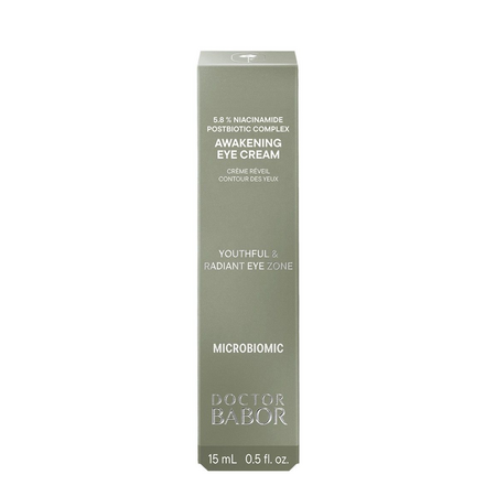 Crema de ochi cu niacinamide si postbiotice Microbiomic Awakening, 15 ml, Doctor Babor 772493