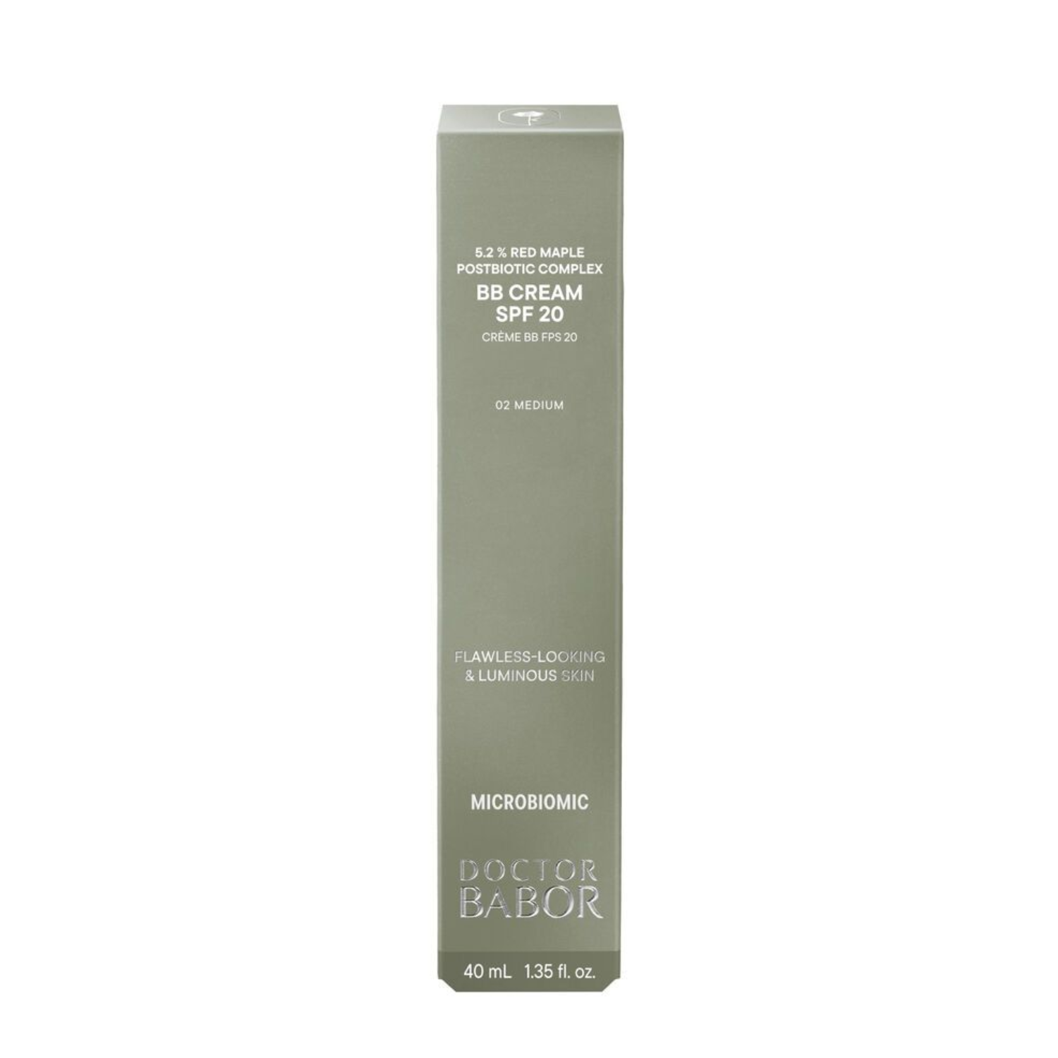 BB Cream cu postbiotice si SPF20 Microbiomic, 02 Medium, 40 ml, Doctor Babor