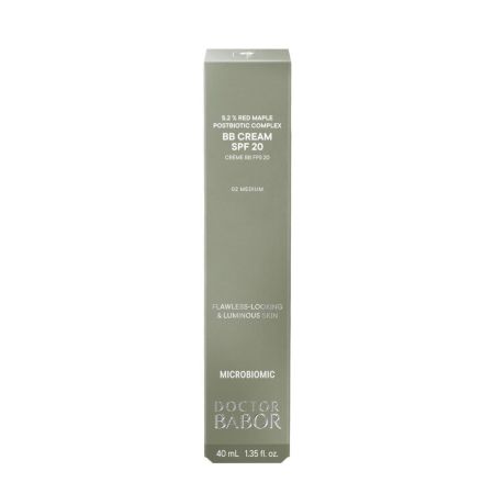 BB Cream cu postbiotice si SPF20 Microbiomic, 02 Medium, 40 ml, Doctor Babor
