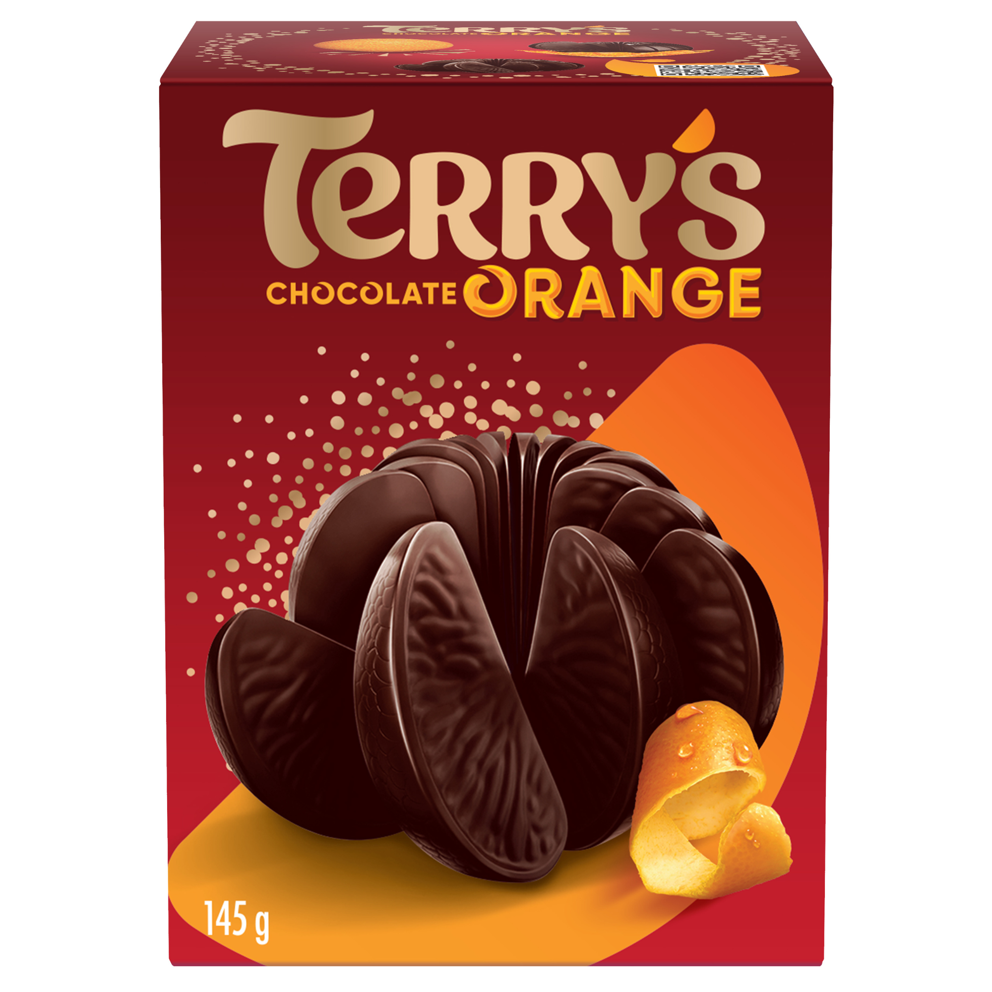 Ciocolata neagra cu portocala, 145 g, Terry’s