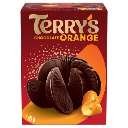 Ciocolata neagra cu portocala, 145 g, Terrys