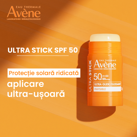 Stick cu SPF 50 Ultra impotriva UVB si UVA, 20 g, Avene 772743