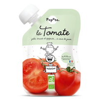 Piure Bio cu 65% rosii, 4-6 luni, 120 g, Popote