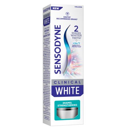 Pasta de dinti pentru albire Clinical White Enamel Strenghten, 75 ml, Sensodyne