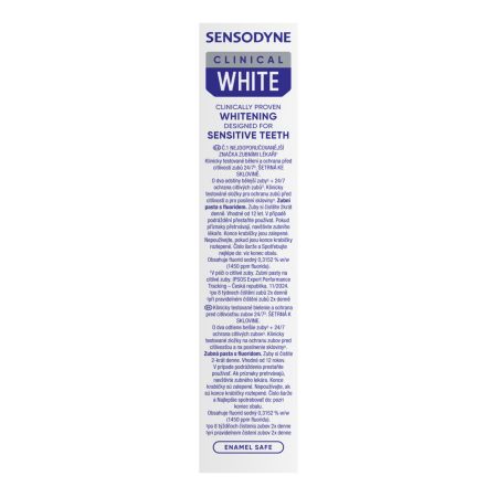 Pasta de dinti pentru albire Clinical White Enamel Strenghten, 75 ml, Sensodyne 772855